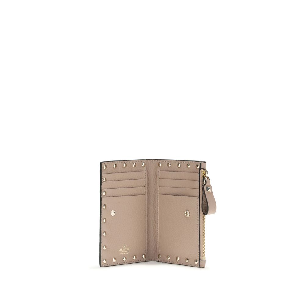 Valentino Garavani Multicolor Calf Leather Bos Taurus Wallet