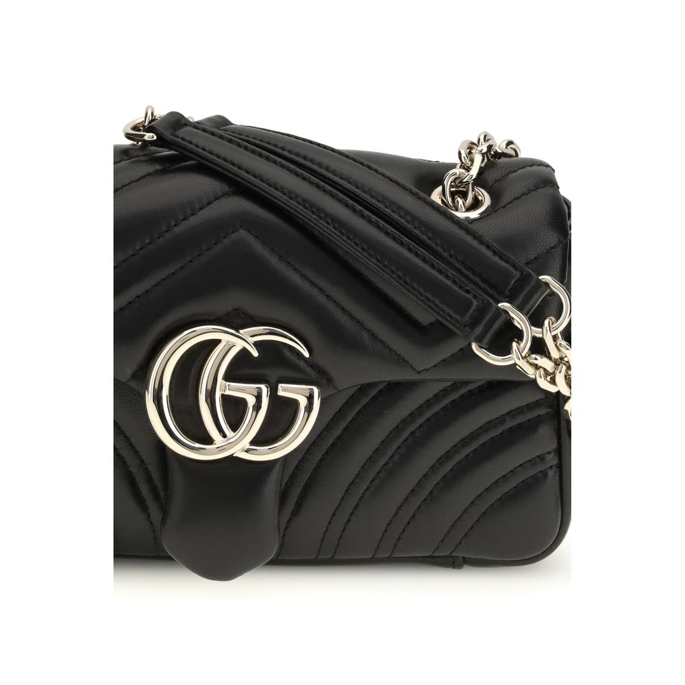 Gucci Black Calf Leather Bos Taurus Shoulder Bag