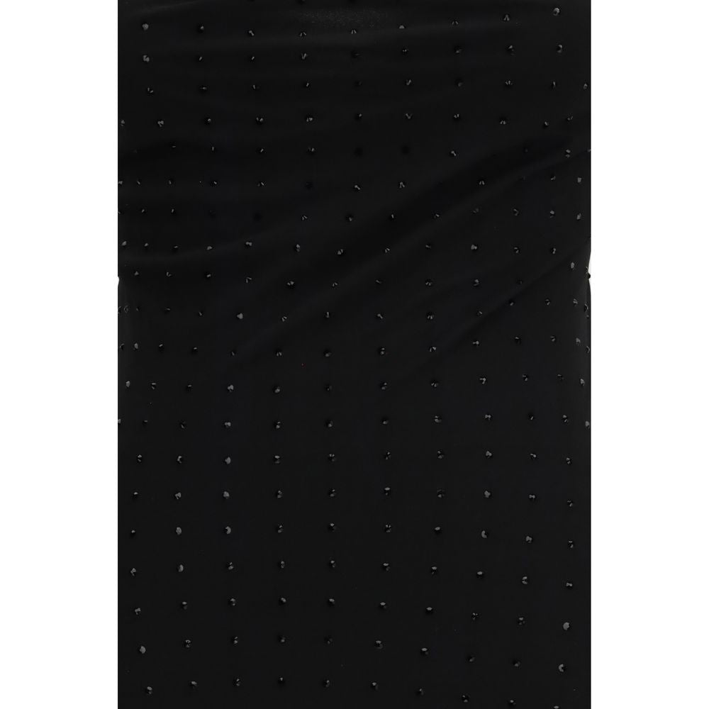 PINKO Black Polyester Casual Dress