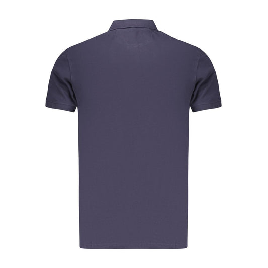 Marina Militare Blue Cotton Men's Polo Shirt
