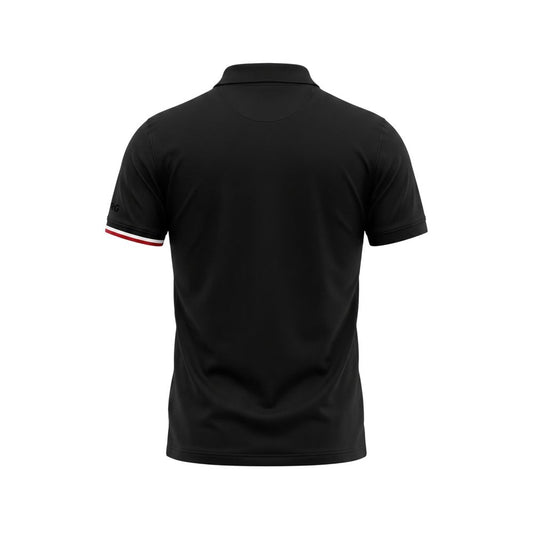 Iceberg Black Cotton Men Polo Shirt