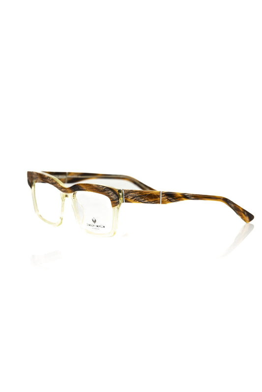Frankie Morello Brown Acetate Glasses Frame