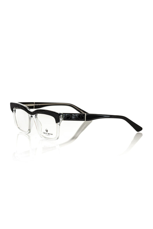 Frankie Morello Black Acetate Glasses Frame