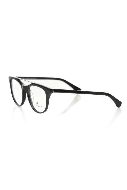 Frankie Morello Black Acetate Glasses Frame