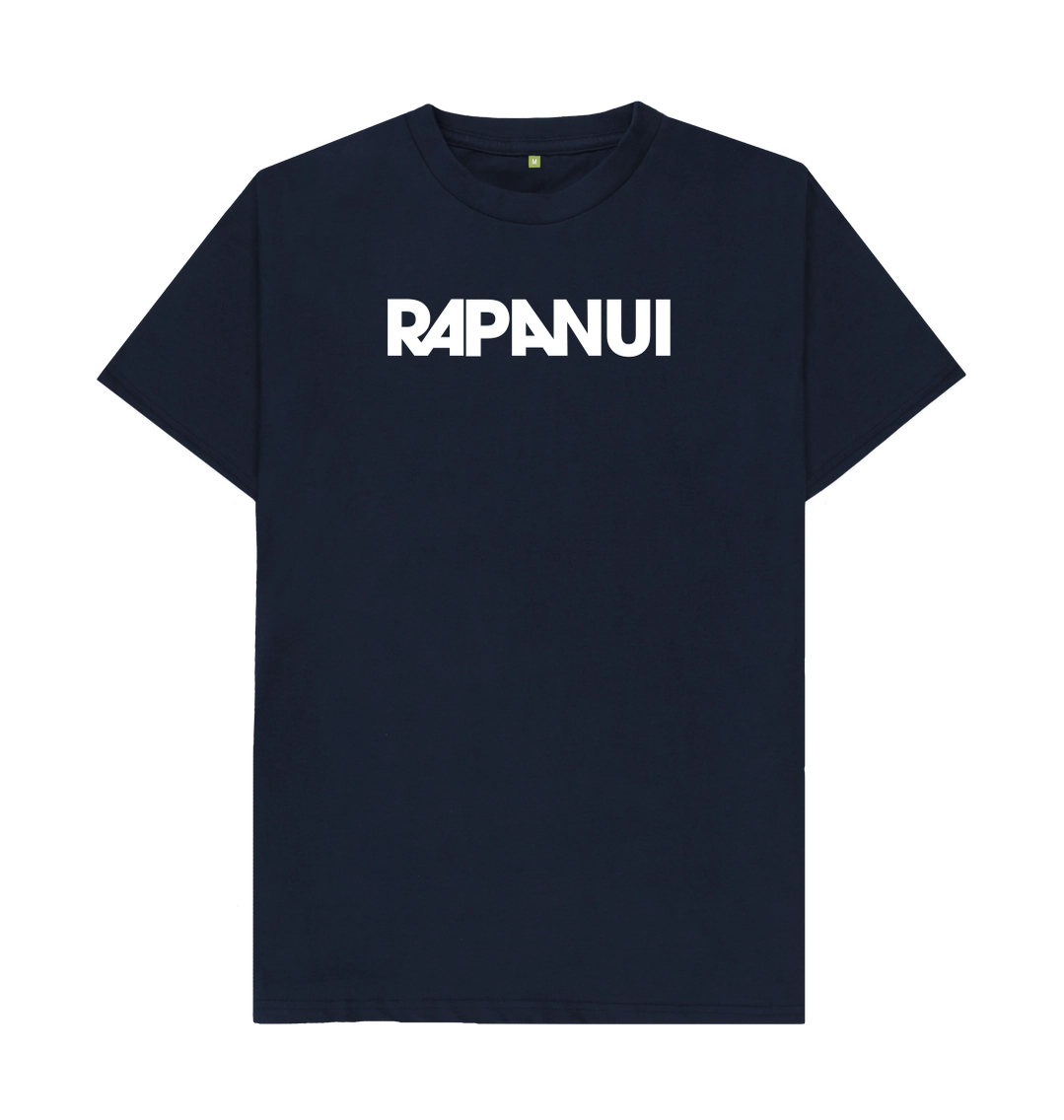 Rapanui Logo T-Shirt Denim Blue
