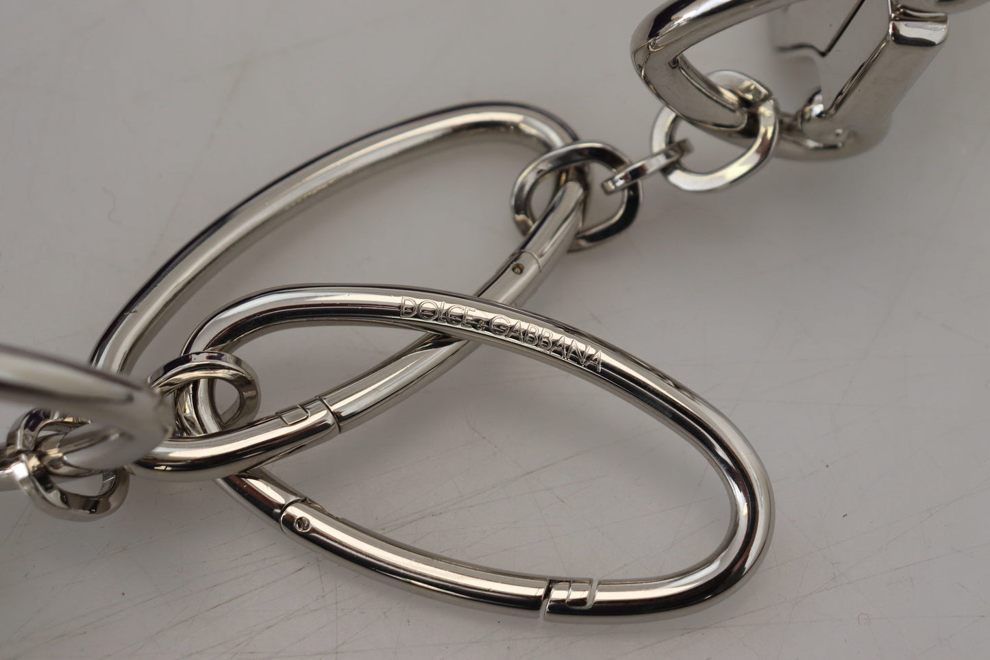 Dolce & Gabbana Multicolor Floral Appliques Metal Shoulder Strap