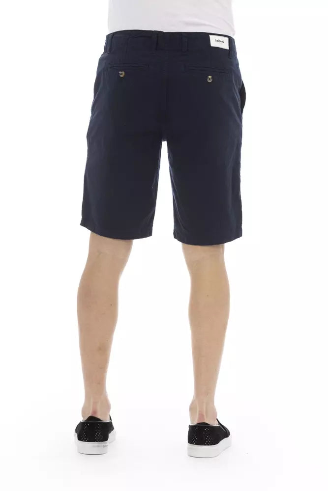 Baldinini Trend Blue Cotton Men's Bermuda Short