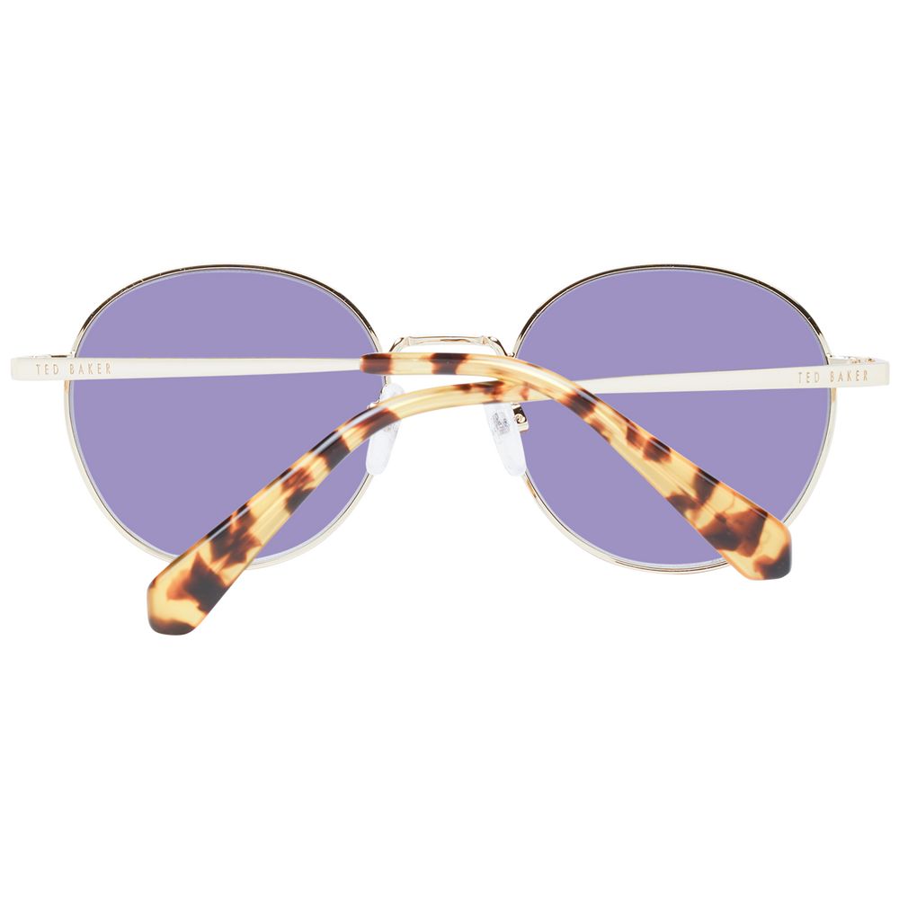 Ted Baker Gold Metal Sunglasses