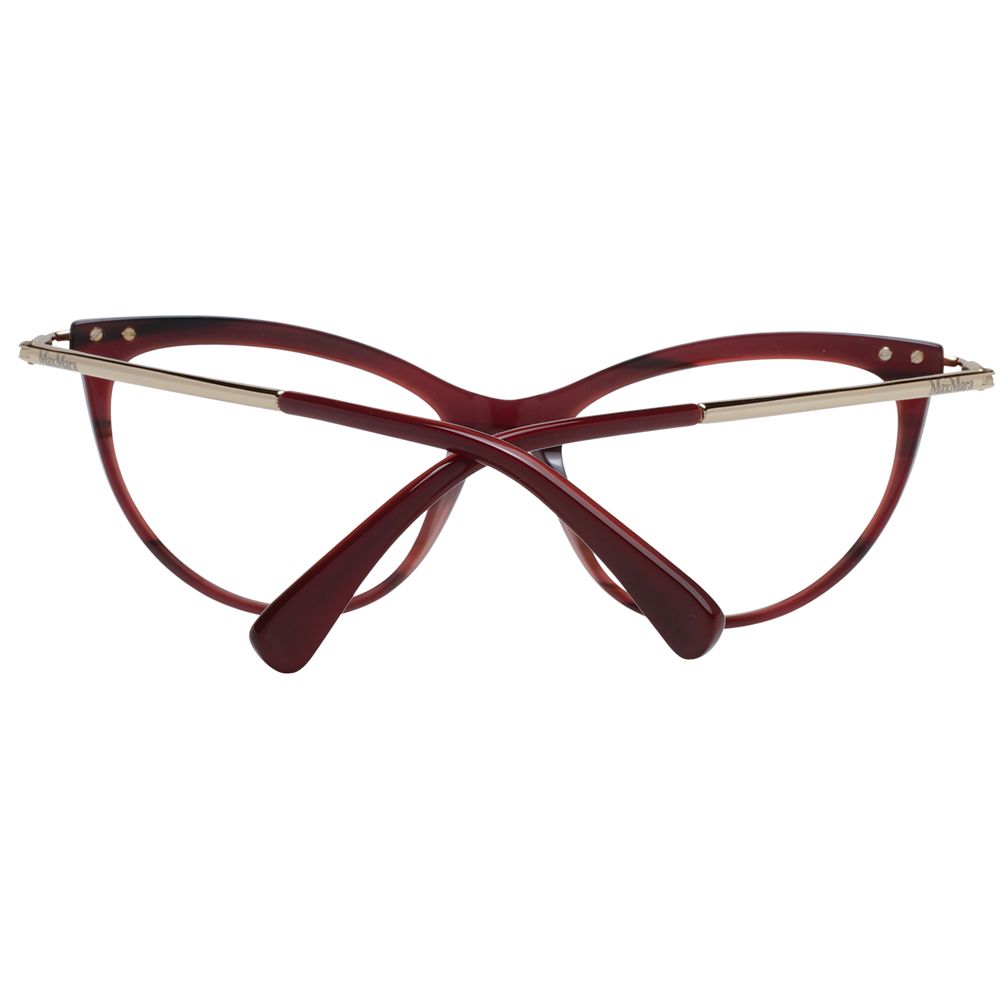 Max Mara Burgundy Plastic Glasses (Frames)
