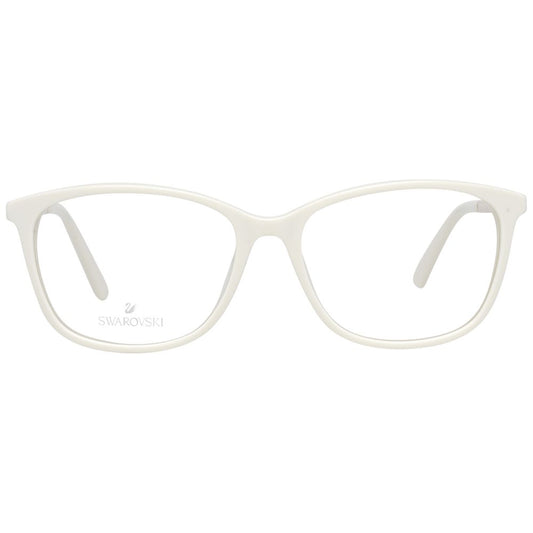 Swarovski White Metal & Plastic Glasses (Frames)