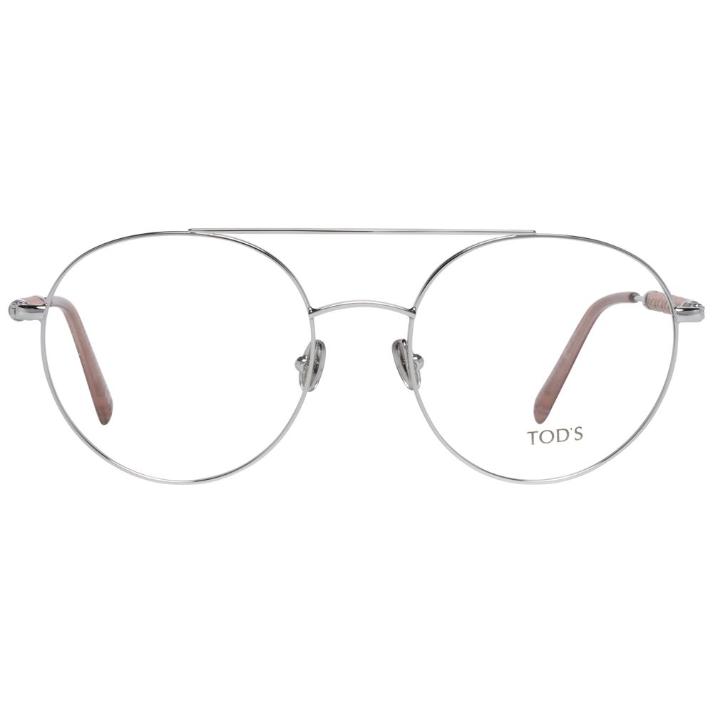 Tod's Silver Metal & Leather Glasses (Frames)