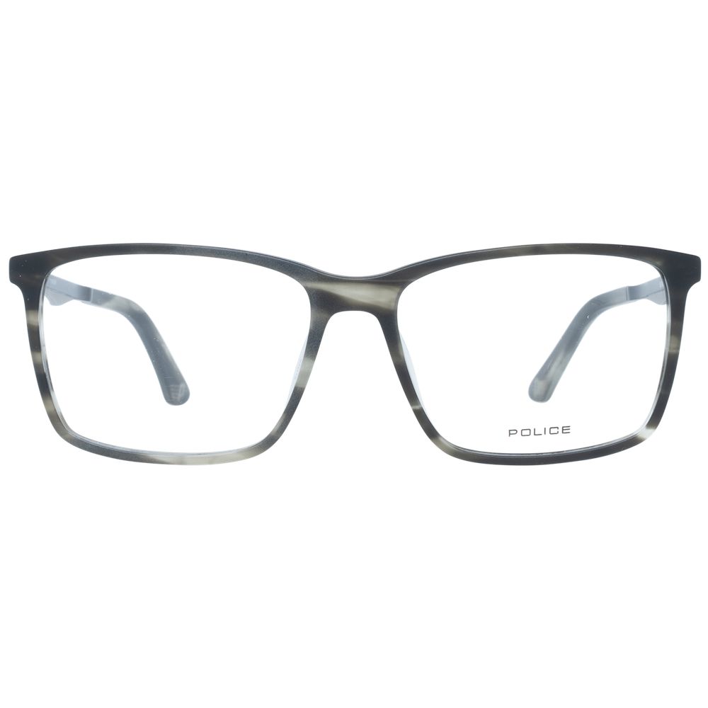 Police Gray Plastic Glasses (Frames)