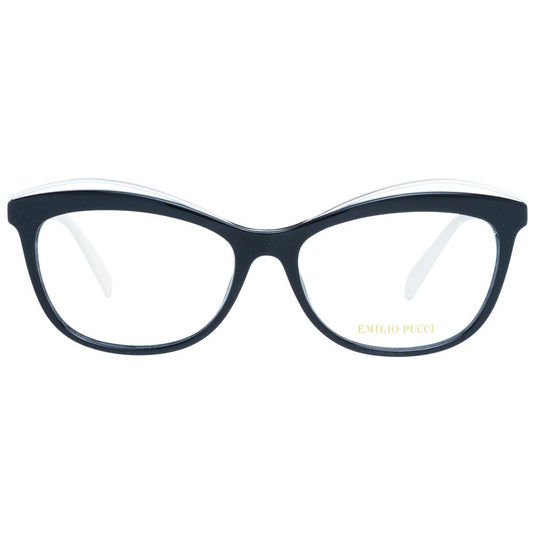Emilio Pucci Black Metal & Plastic Glasses (Frames)