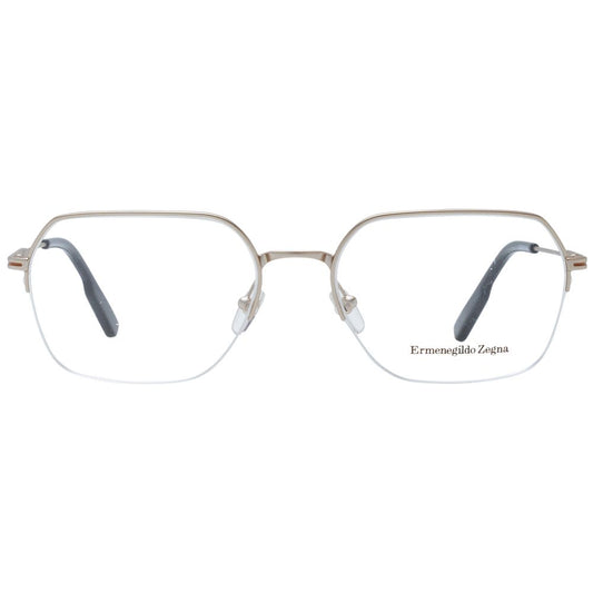 Ermenegildo Zegna Silver Metal Glasses (Frames)