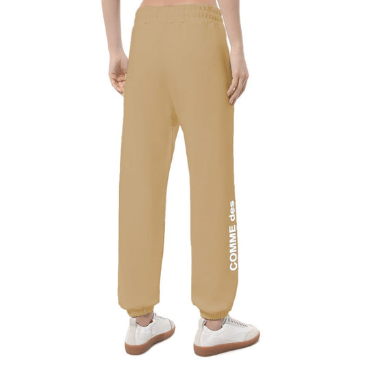 Comme Des Fuckdown Brown Cotton Women Pants