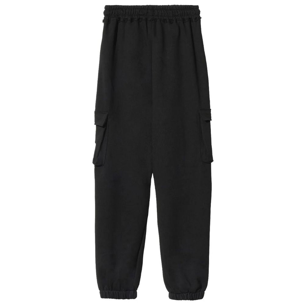 Comme Des Fuckdown Black Cotton Women Pant
