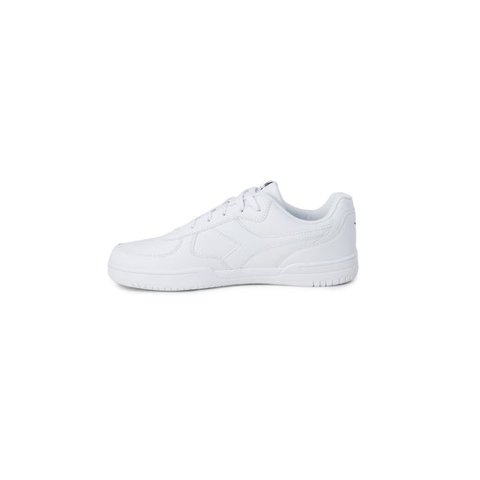 Diadora White Artificial Leather Low Top Sneakers