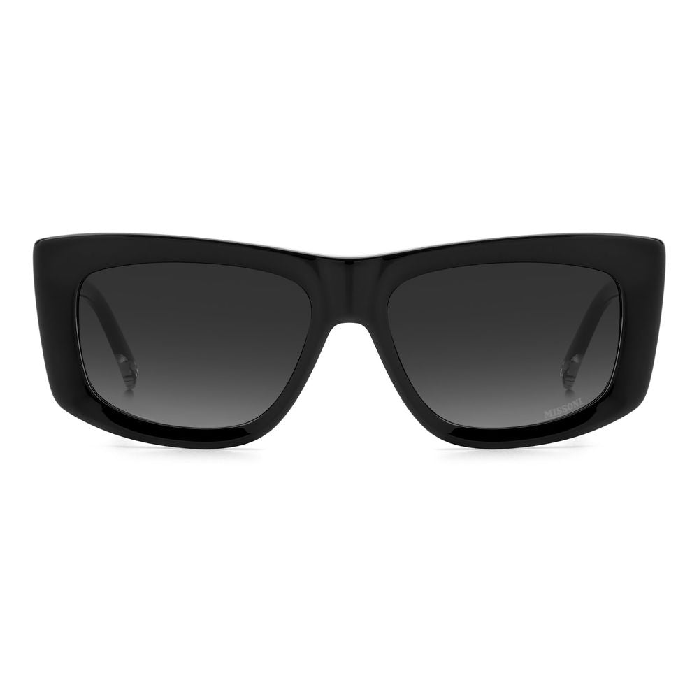 Missoni Black Plastic Sunglasses