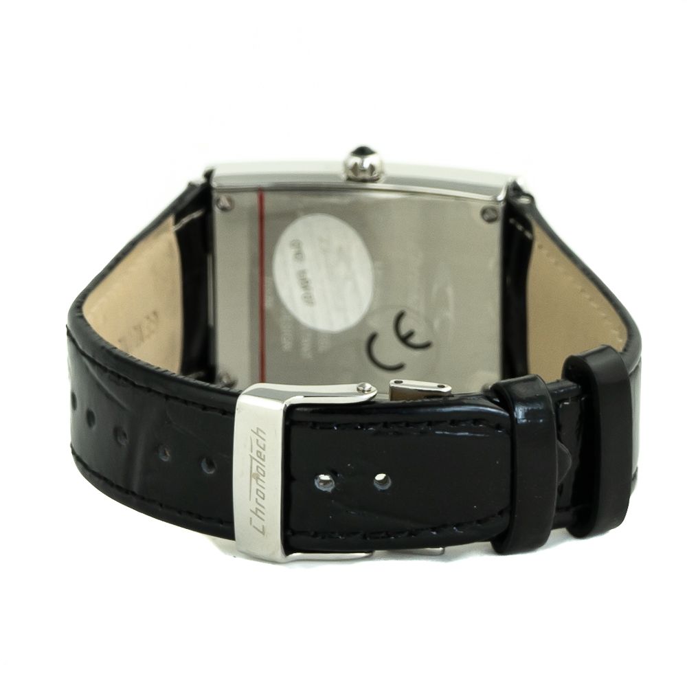 Chronotech Silver Stainless Steel Dress Watch