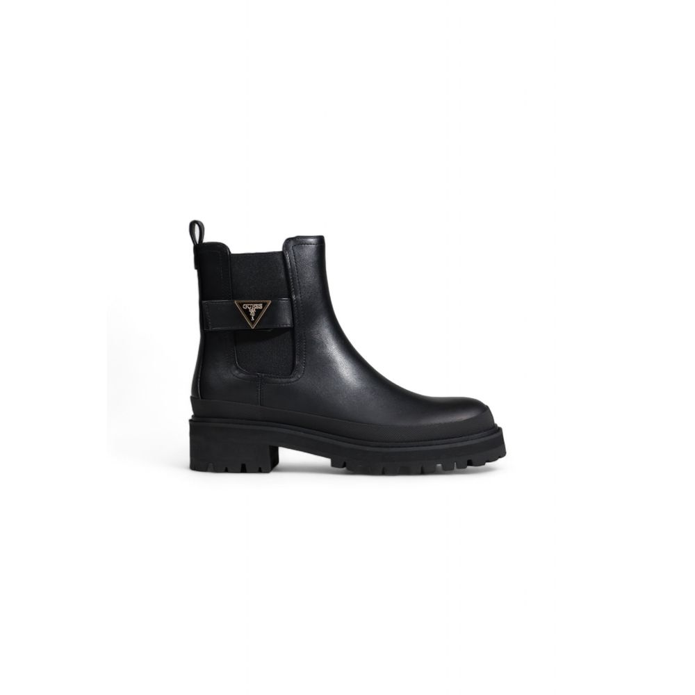 Guess Black Polyethylene Ankle Boots