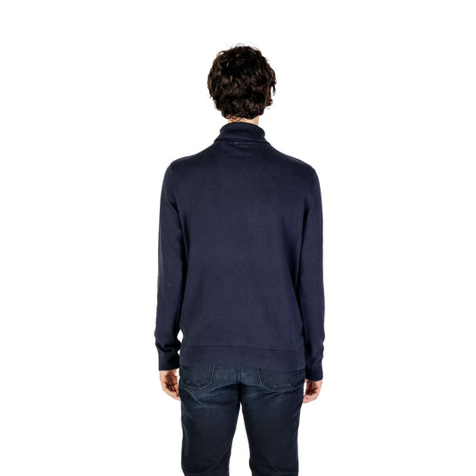 U.S. POLO ASSN. Blue Cotton Turtleneck