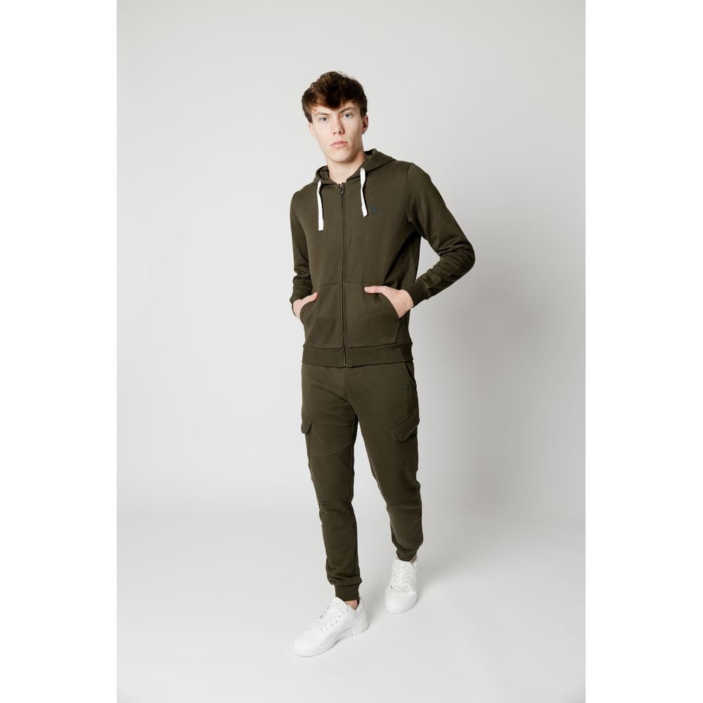 U.S. POLO ASSN. Green Cotton Hoodie