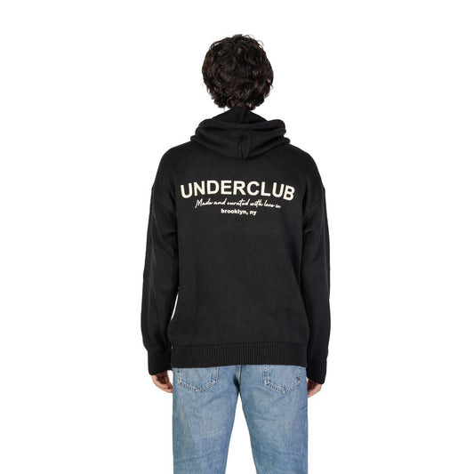 Underclub Black Cotton Sweatshirt