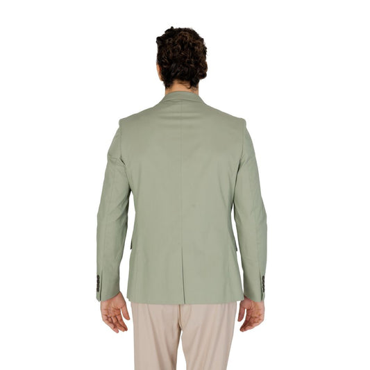 Antony Morato Green Cotton Blazer
