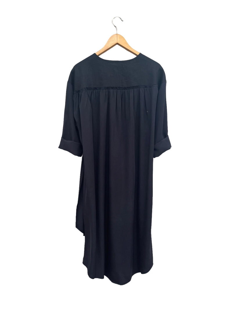 777 Drap Dress Terracotta Lyocell