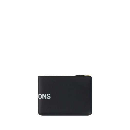 Comme Des Garçons Black Calf Leather Bos Taurus Wallet