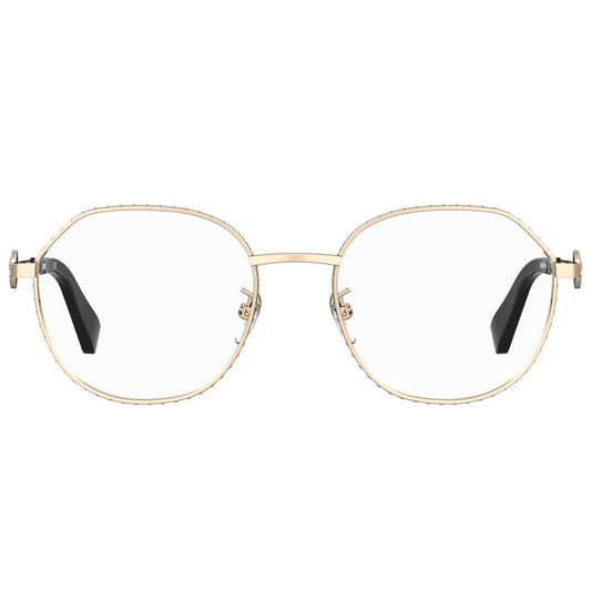 Moschino Rose Gold Metal Glasses (Frames)