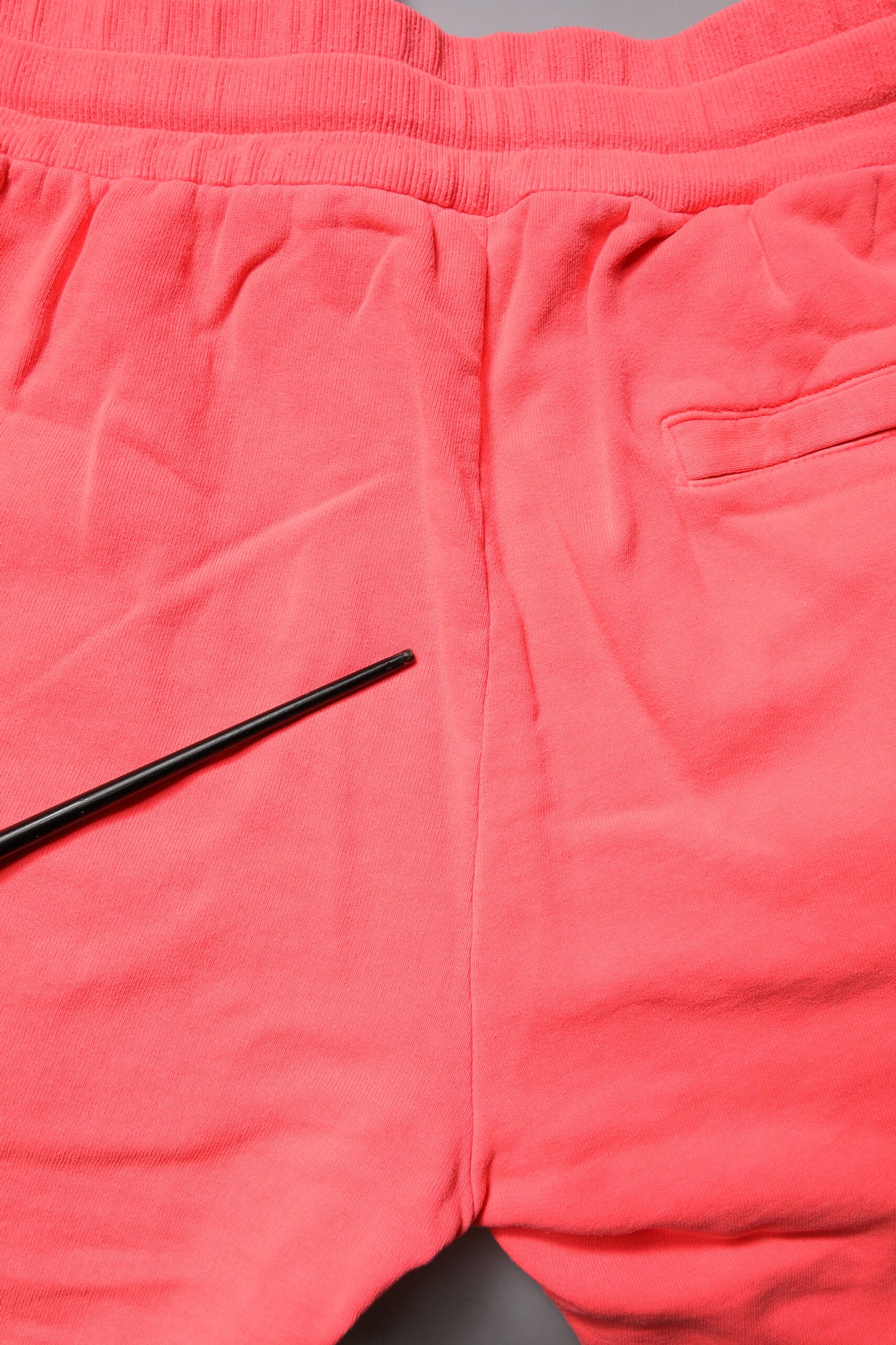 Dolce & Gabbana Neon Red Cotton Jogger Men Sweatpants Pants