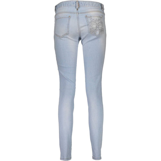 Just Cavalli Blue Cotton Women Jeans