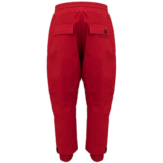 Dolce & Gabbana Red Polyamide Athletic Pants