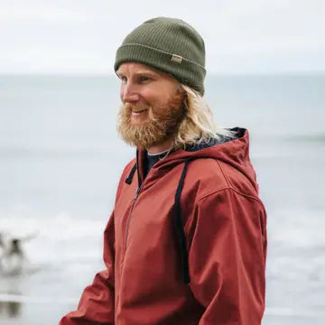Men's Nautical Lined Raincoat Colour Rust