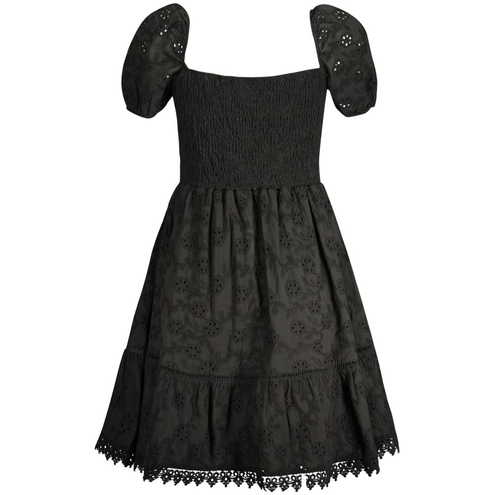 Guess Jeans Nero Cotton Women Dress