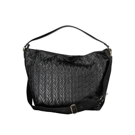 Mario Valentino Black Polyurethane Women's Bag
