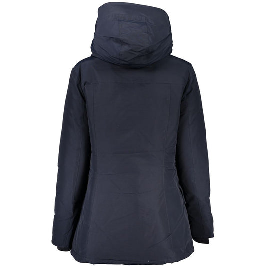 Woolrich Blu Cotton Women's Jacket