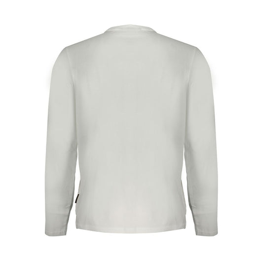 Napapijri Bianco Cotton Men T-Shirt