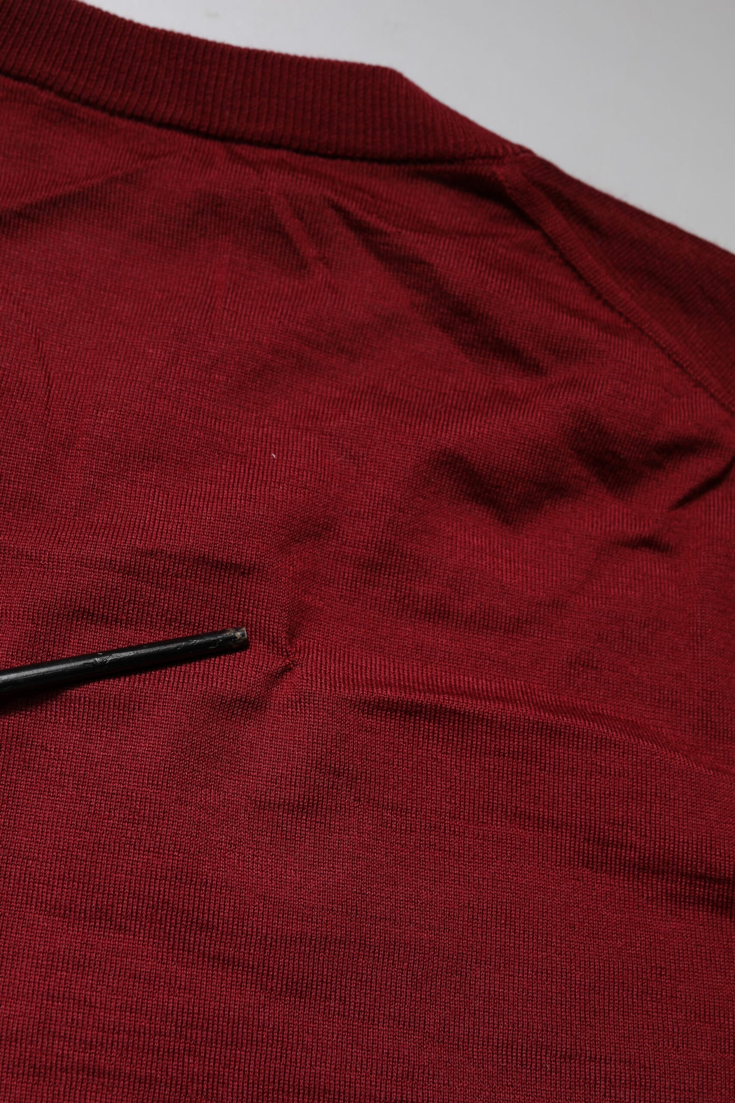 Dolce & Gabbana Maroon Cashmere Crew Neck Sweatshirt Sweater