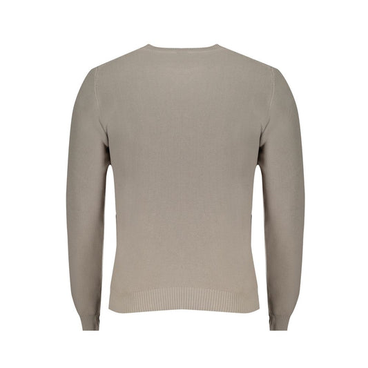 North Sails Grigio Organic Cotton Men Sweater