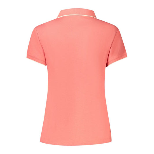 North Sails Pink Cotton Women Polo Shirt