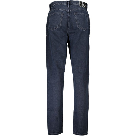 Calvin Klein Blu Cotton Women Jeans