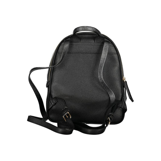 Mario Valentino Nero Polyurethane Women Backpack