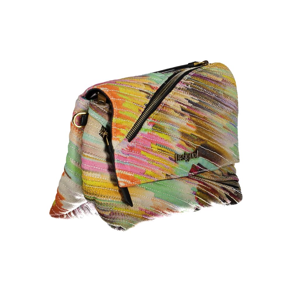 Desigual Giallo Polyester Women Bag