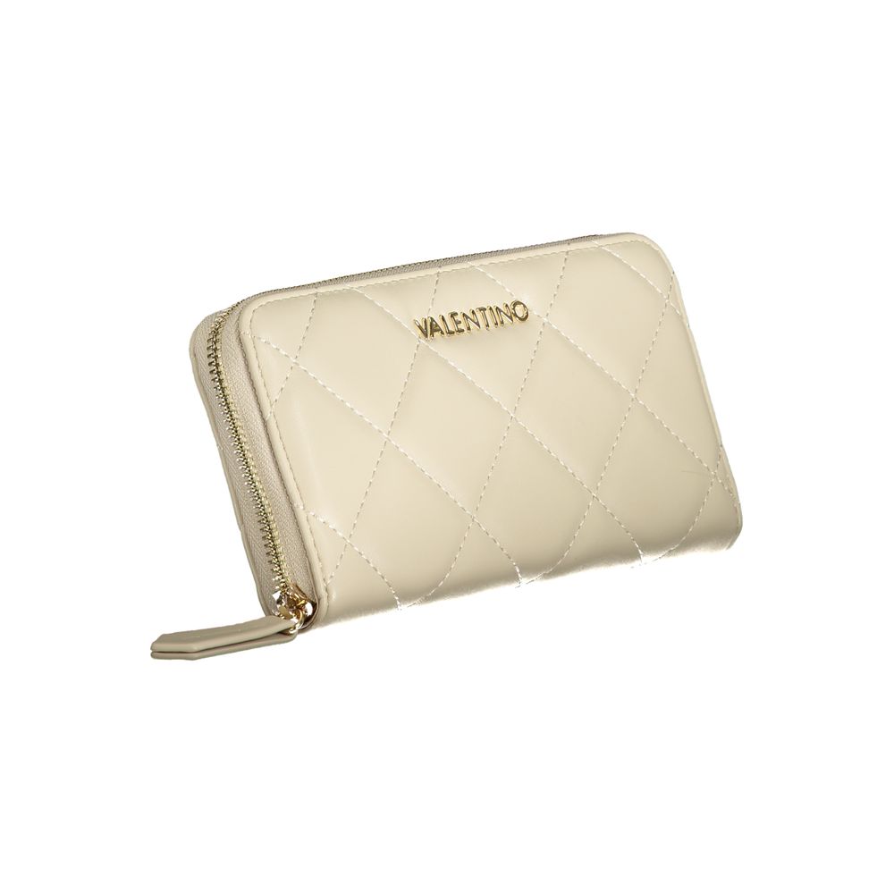 Mario Valentino Beige Polyethylene Wallet