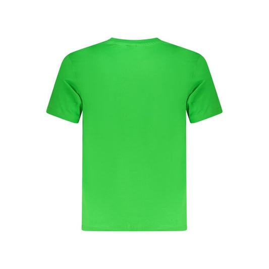 North Sails Green Cotton Men T-Shirt