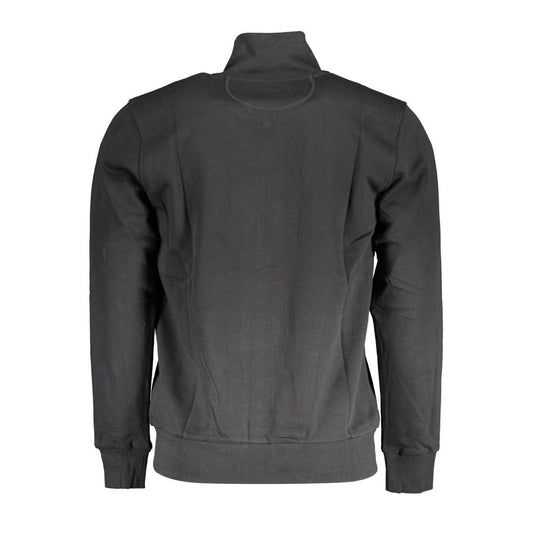 La Martina Black Cotton Men's Sweatshirt