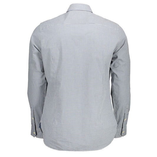 U.S. POLO ASSN. Azzurro Cotton Men's Shirt