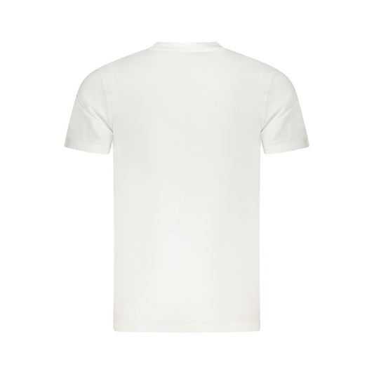 Cavalli Class White Cotton T-Shirt